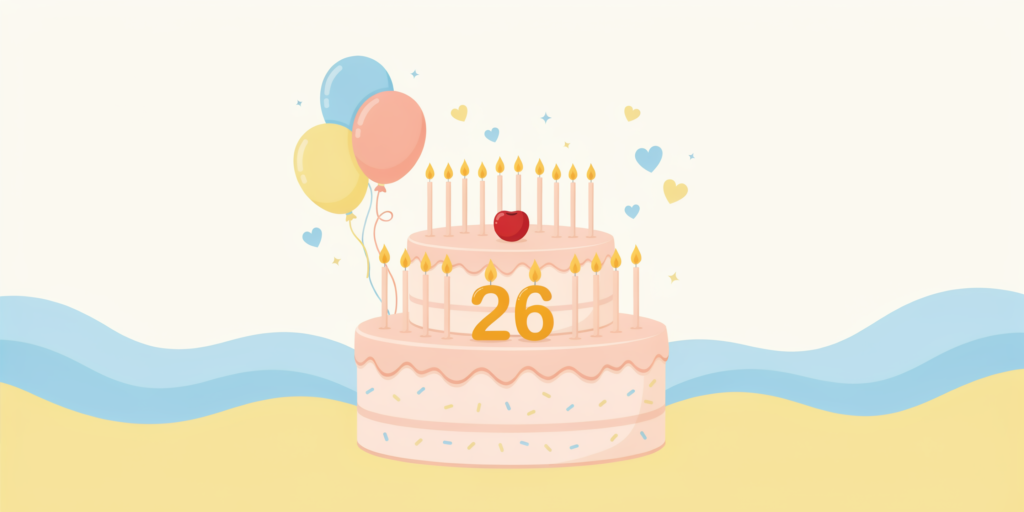 Bem Vindo 26 Anos