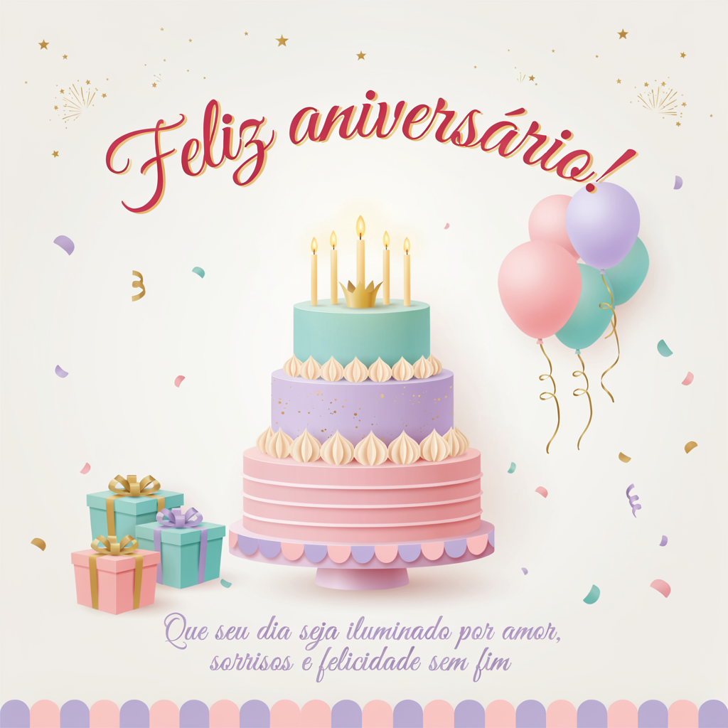 Frases de aniversário com carinho e amor para namorada