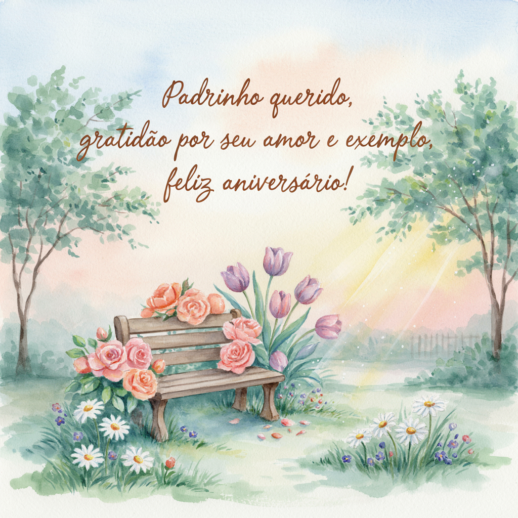Mensagem De Aniversário De Afilhada Para Padrinho