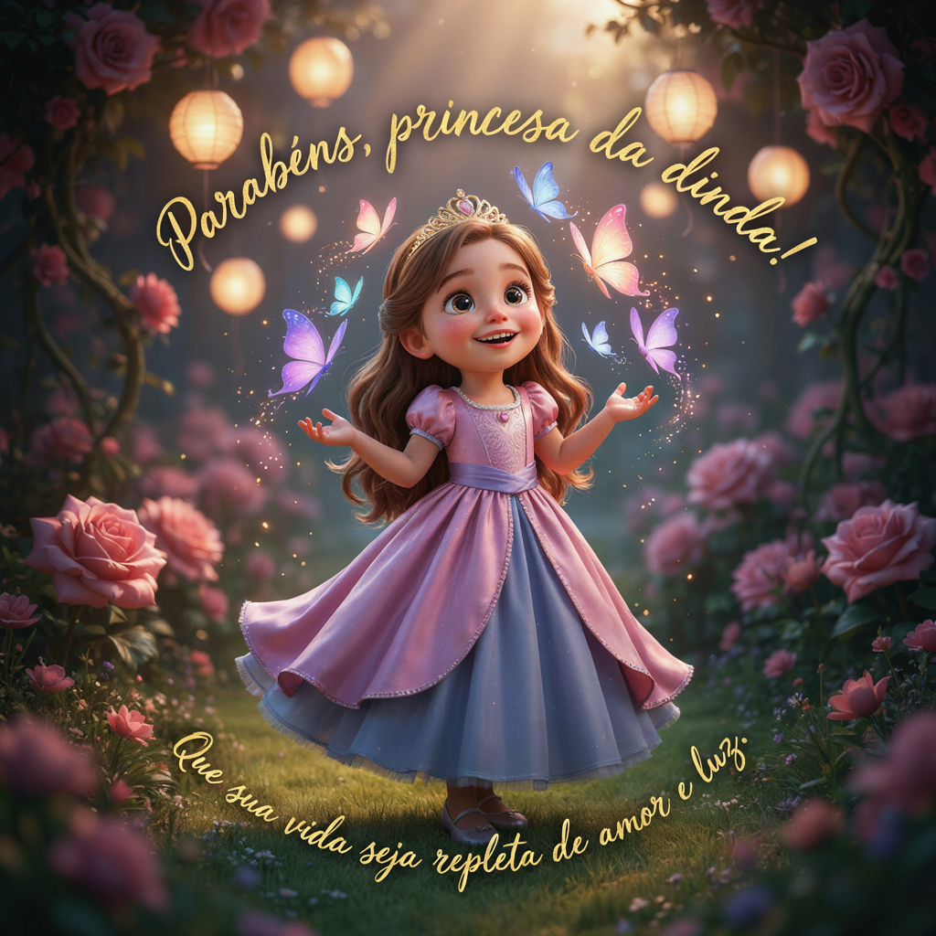 Feliz Aniversário Princesa Da Dinda