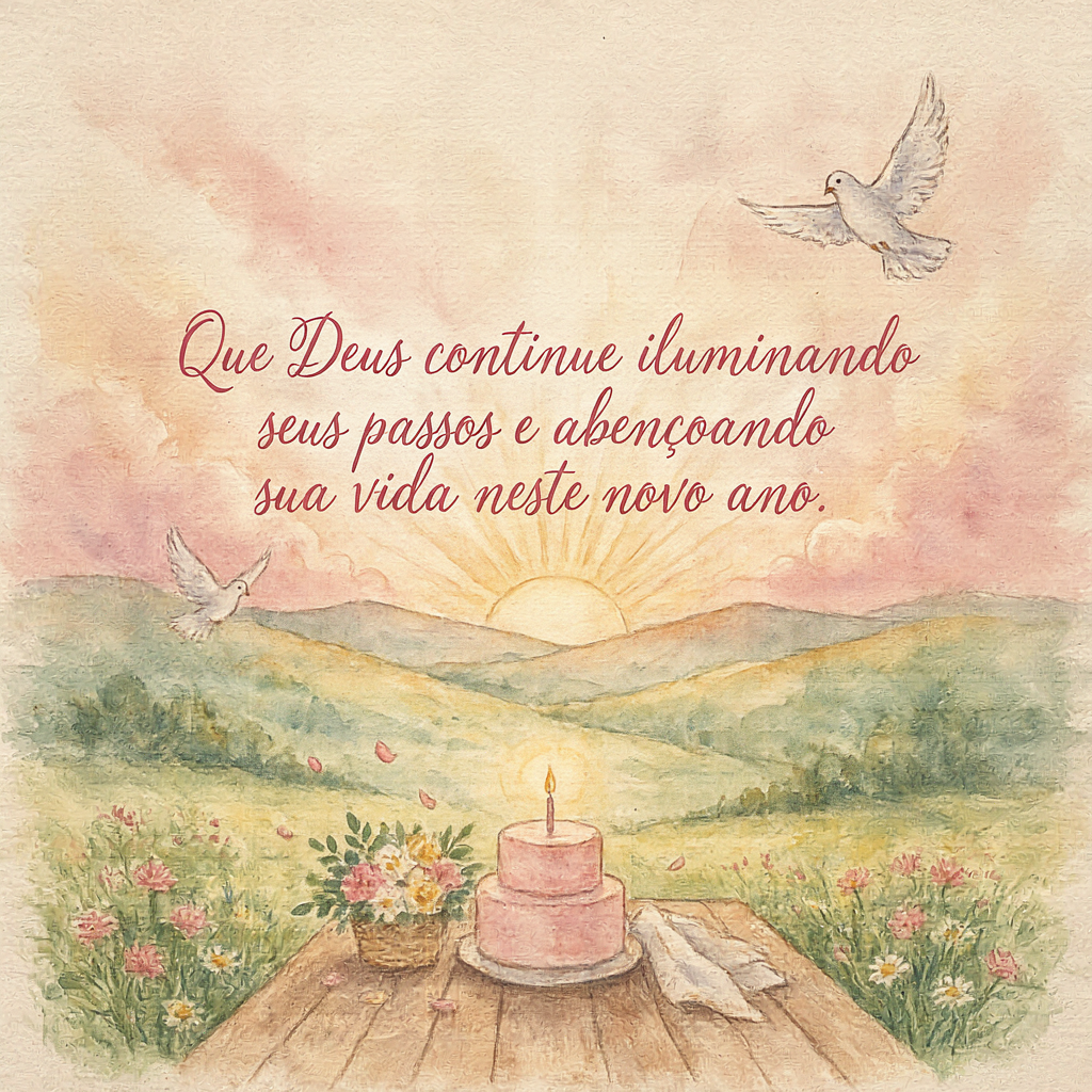 Frases de Aniversário Gospel