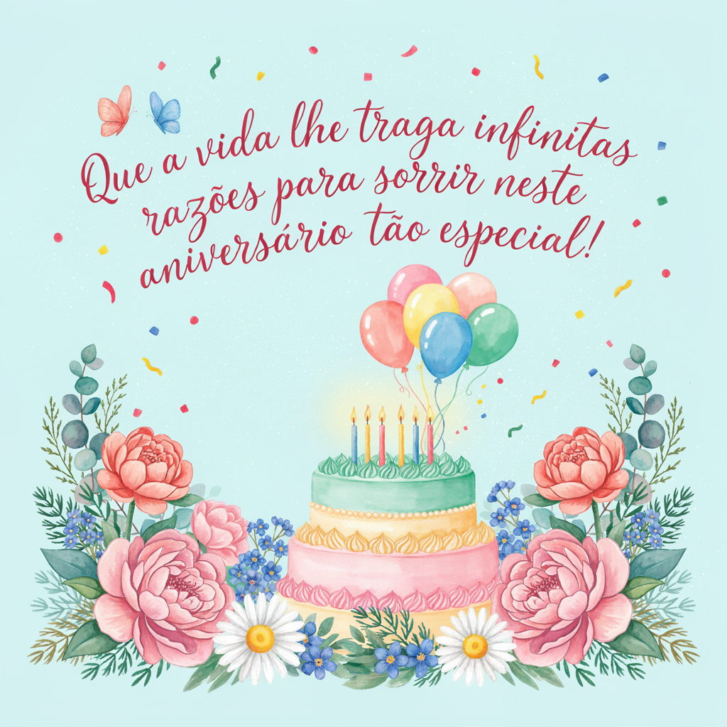 Mensagem De Aniversário Para Uma Pessoa Especial: Frases