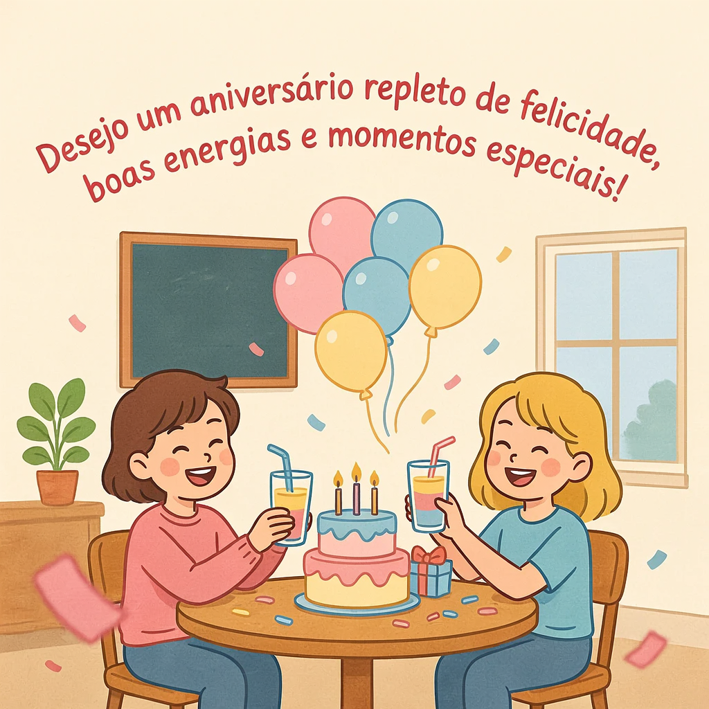 Mensagem de Aniversário Para Colega Especial