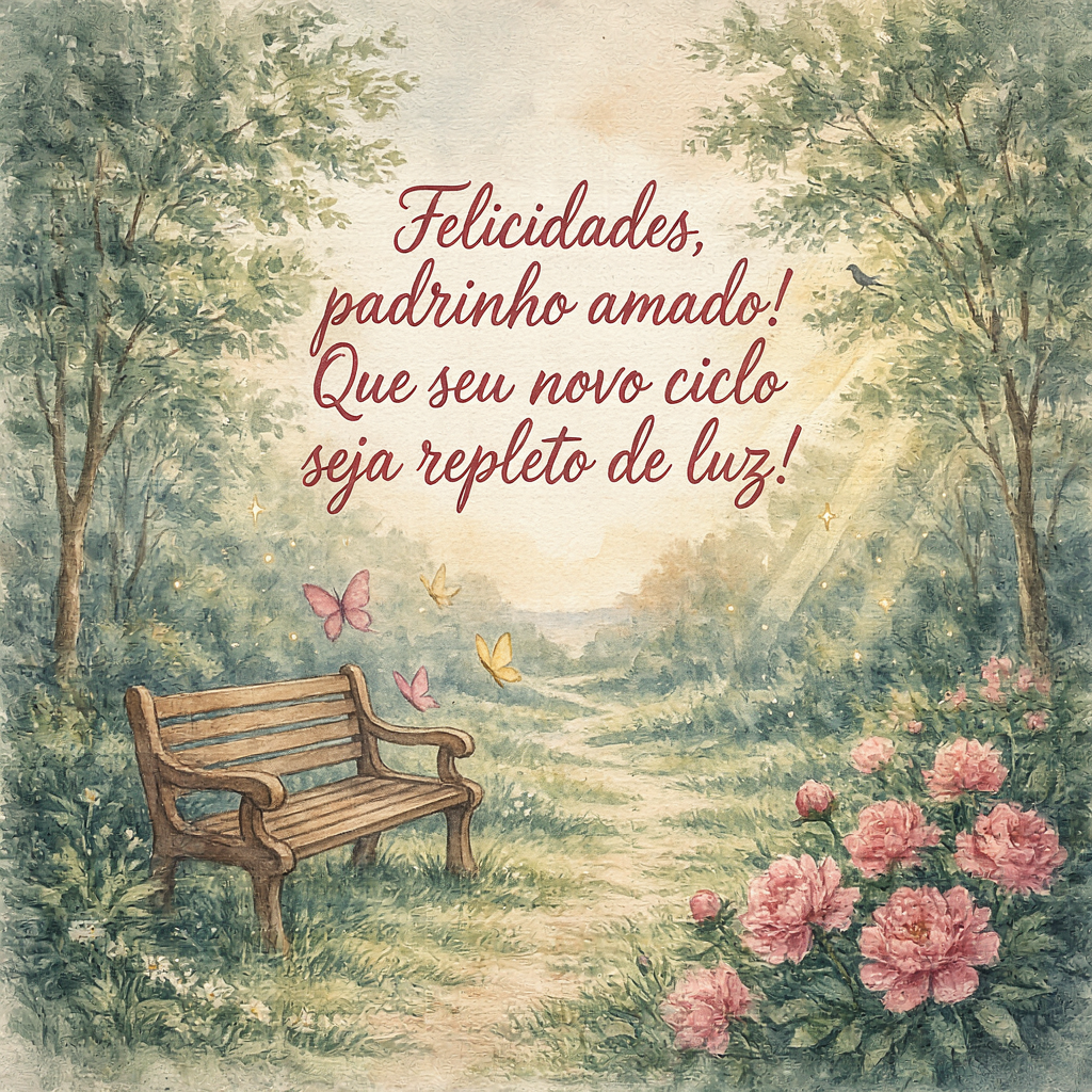 Feliz Aniversário, Padrinho WhatsApp