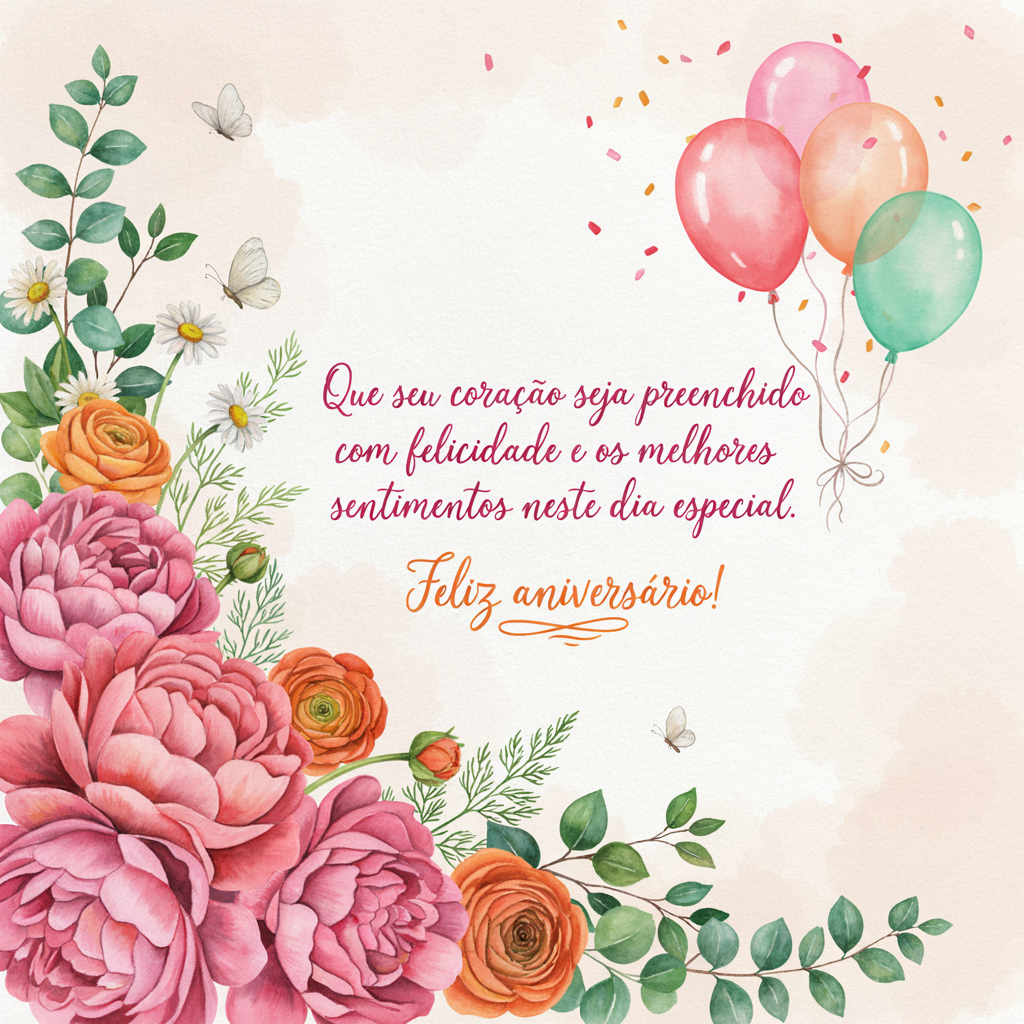 Frases de Aniversário com Carinho para Copiar